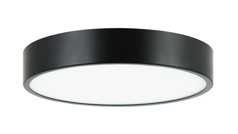 Matteo Lighting M13701BK LED Flush Mount Light, Black Finish - LightingWellCo