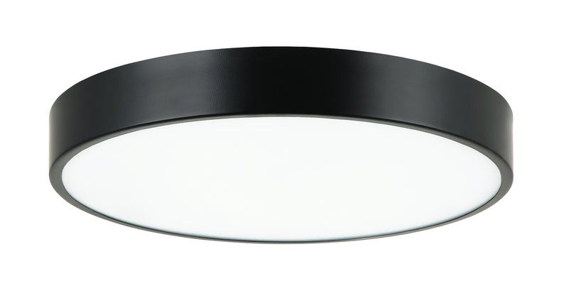 Matteo Lighting M13702BK LED Flush Mount Light, Black Finish - LightingWellCo