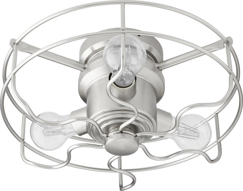 Quorum 1905-65 LED Fan Light Kit, Satin Nickel Finish - LightingWellCo