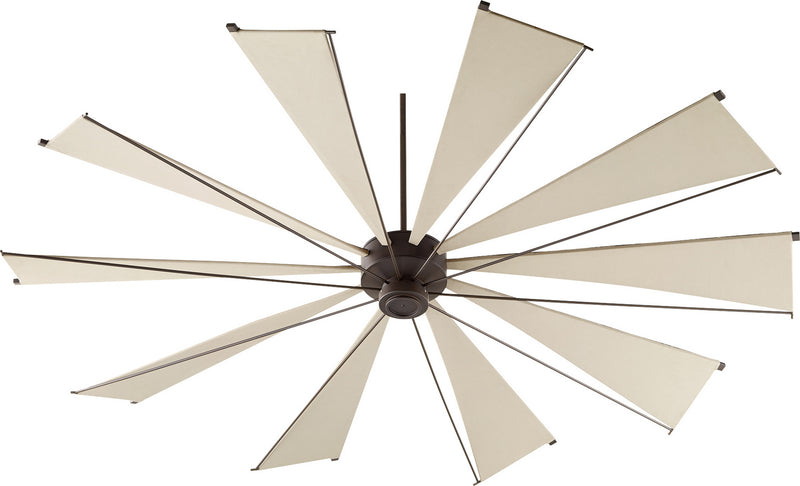 Quorum 69210-86 92``Ceiling Fan, Oiled Bronze Finish - LightingWellCo