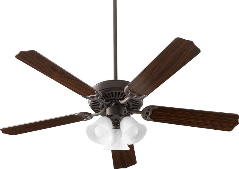 Quorum 7525-3144 52``Ceiling Fan, Toasted Sienna Finish - LightingWellCo