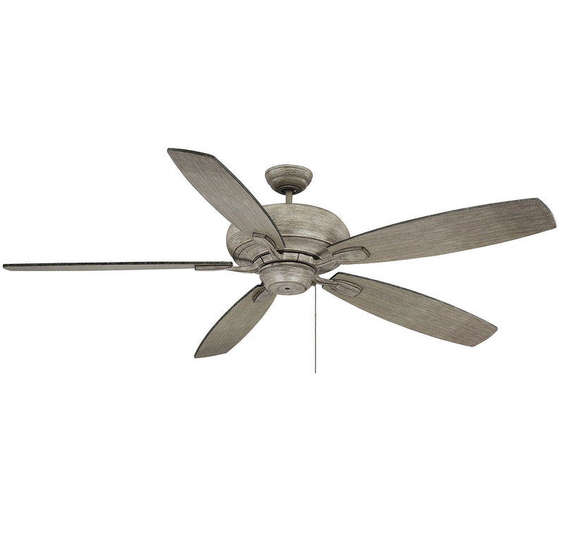 Savoy House Wind Star 68-227-545-45 68``Ceiling Fan, Aged Wood Finish - LightingWellCo