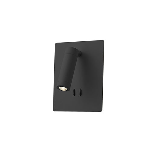 Kuzco Lighting Dorchester WS16806-BK LED Wall Sconce, Black Finish - LightingWellCo