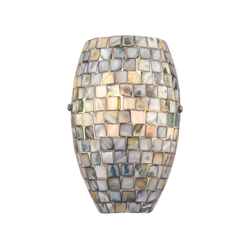 ELK Home 10550/1 One Light Wall Sconce, Satin Nickel Finish-LightingWellCo