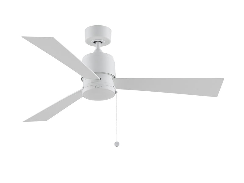 Fanimation FP4640BMWW 52``Ceiling Fan, Matte White Finish - LightingWellCo