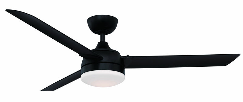 Fanimation FP6729BBLW 56``Ceiling Fan, Black Finish - LightingWellCo