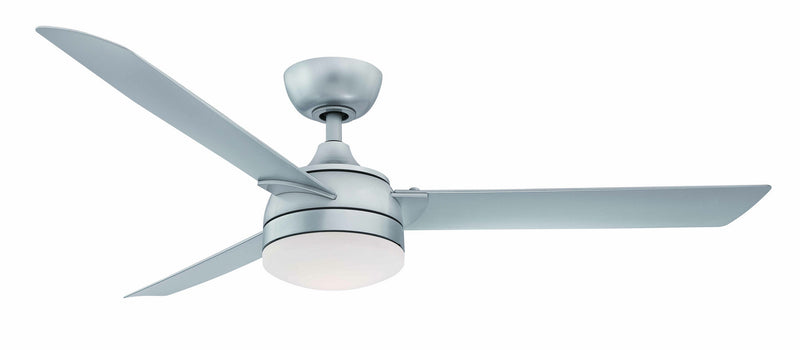 Fanimation FP6729BSLW 56``Ceiling Fan, Silver Finish - LightingWellCo