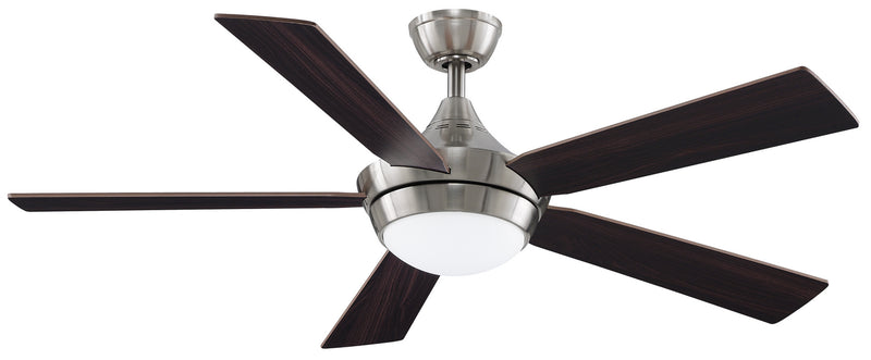 Fanimation FP8062BBN 52``Ceiling Fan, Brushed Nickel Finish - LightingWellCo