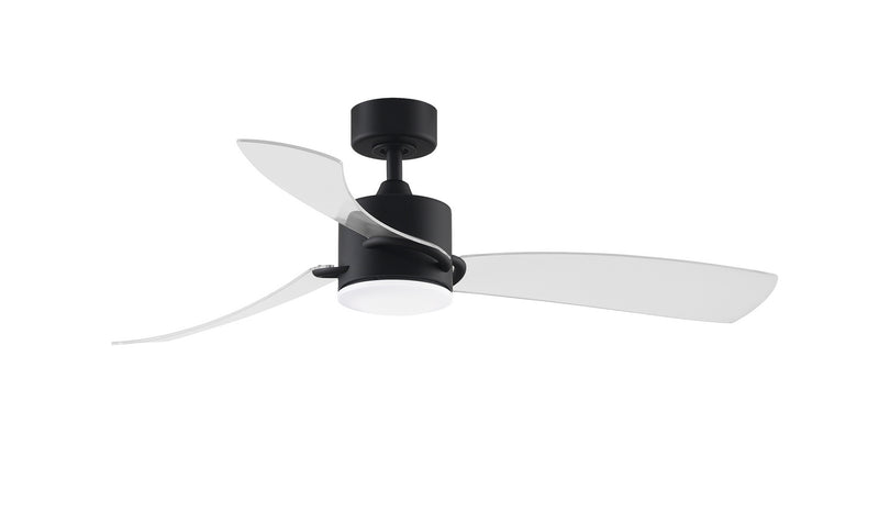 Fanimation FP8511BL 52``Ceiling Fan, Black Finish - LightingWellCo