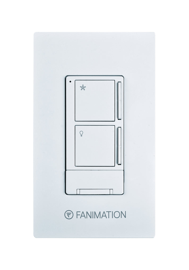 Fanimation WR501WH Wall Control, White Finish - LightingWellCo