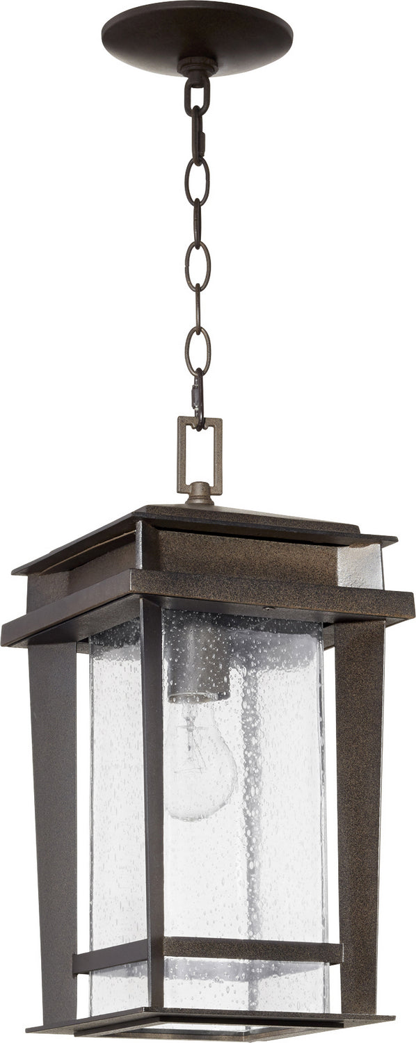 Quorum 7041-1-86 One Light Pendant, Oiled Bronze Finish - LightingWellCo