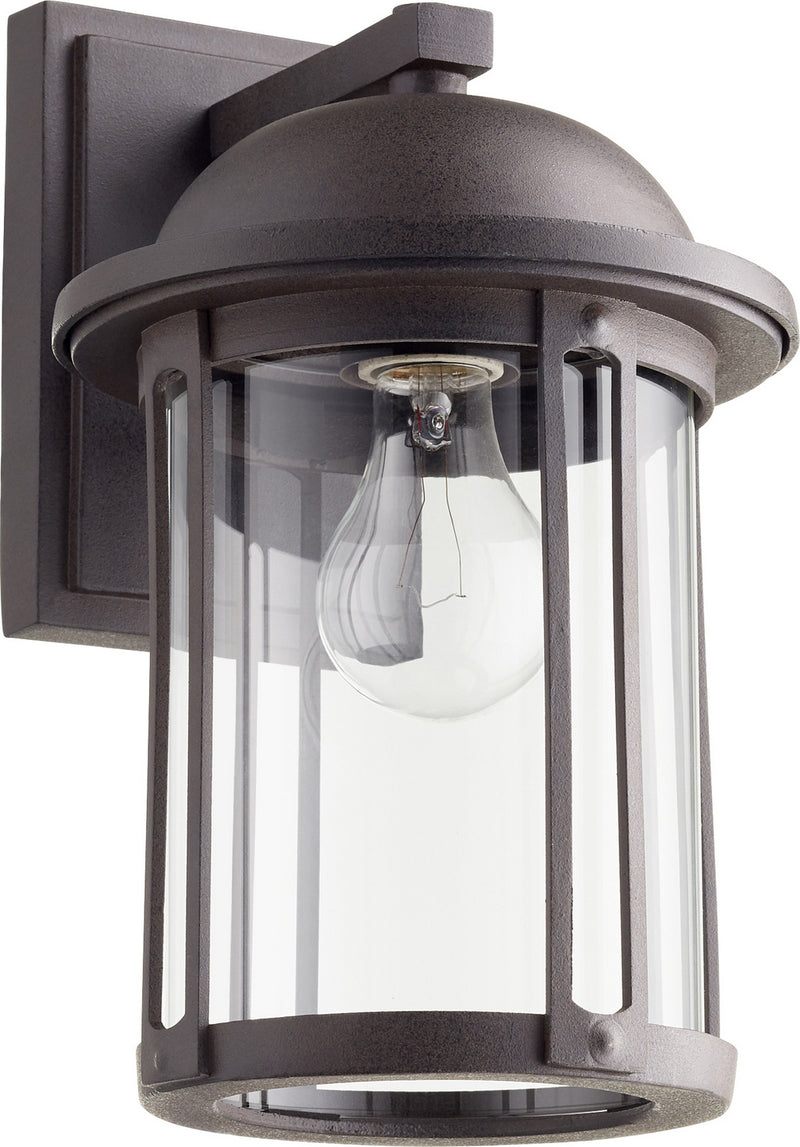 Quorum 706-86 One Light Outdoor Lantern, Oiled Bronze Finish - LightingWellCo