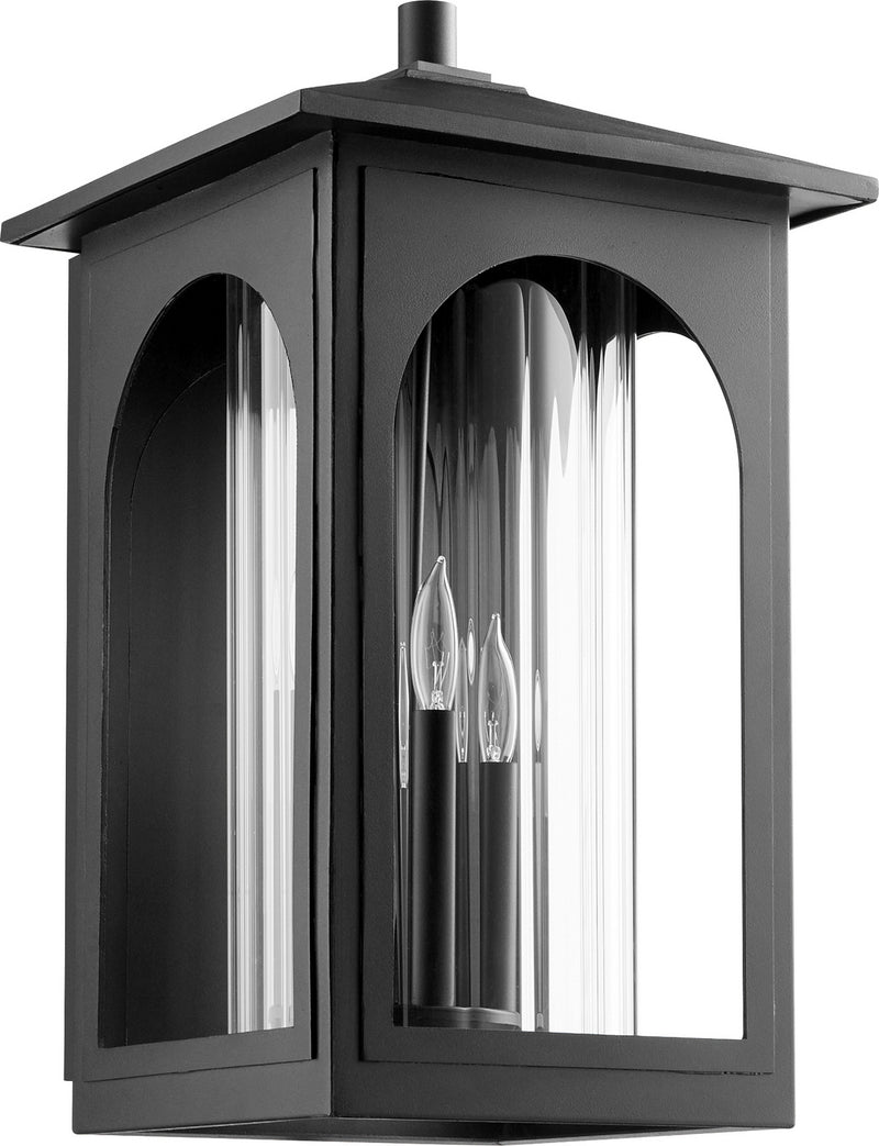 Quorum 703-11-69 Four Light Wall Mount, Black Finish - LightingWellCo