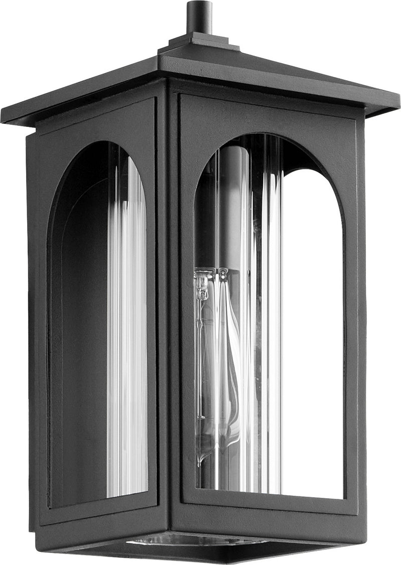 Quorum 703-6-69 One Light Wall Mount, Black Finish - LightingWellCo
