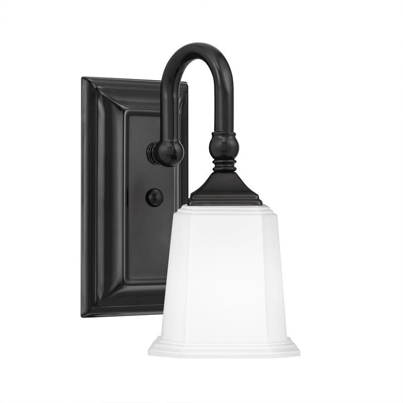 Quoizel NL8601EK One Light Bath Fixture, Earth Black Finish - LightingWellCo