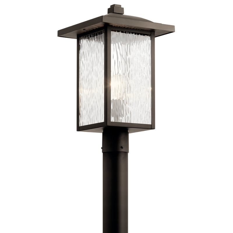 Kichler 49927OZ One Light Outdoor Post Mount, Olde Bronze Finish - LightingWellCo