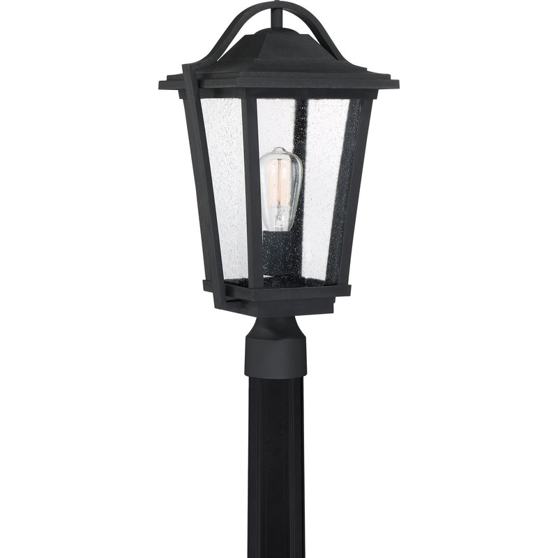 Quoizel DRS9011EK One Light Outdoor Post Mount, Earth Black Finish - LightingWellCo