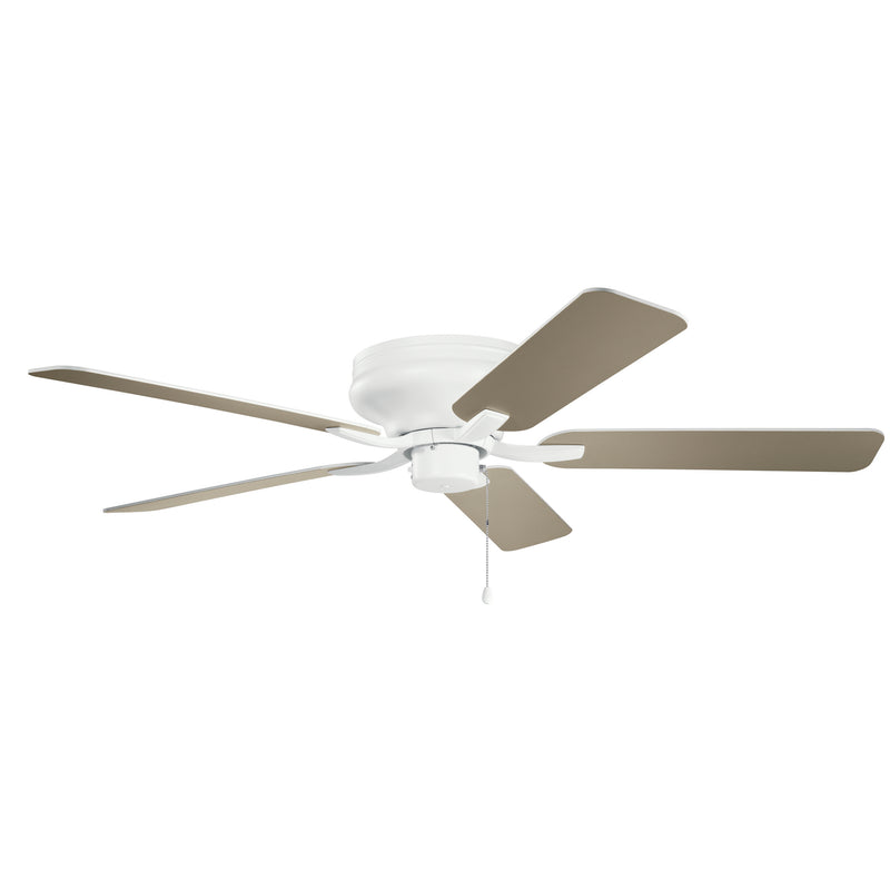 Kichler 330020MWH 52``Ceiling Fan, Matte White Finish - LightingWellCo