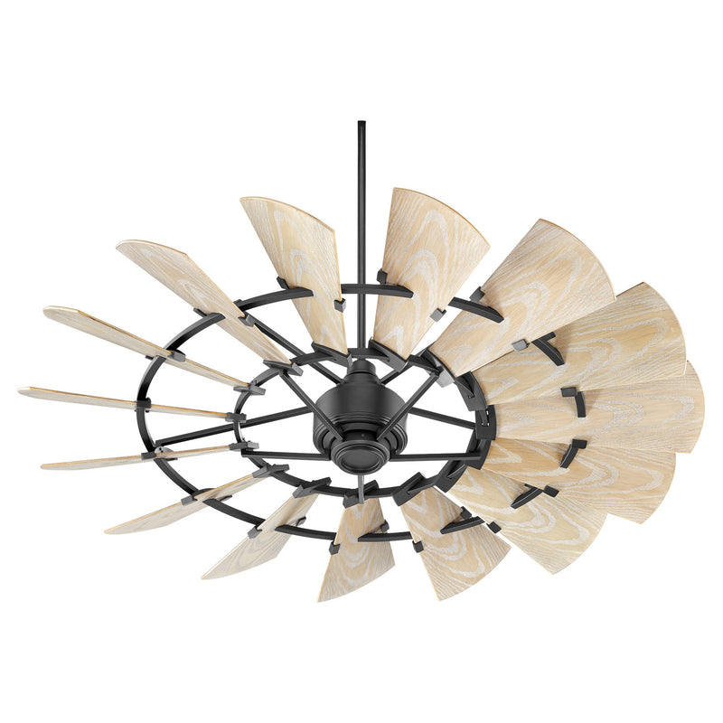 Quorum 196015-69 60``Patio Fan, Black Finish - LightingWellCo
