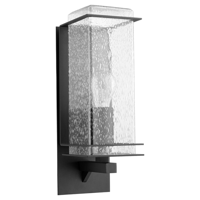 Quorum 7203-6-69 One Light Wall Mount, Black Finish - LightingWellCo