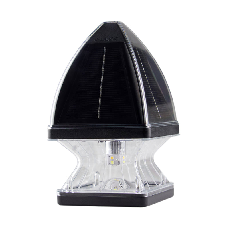 Gama Sonic 143011 LED Post Cap Light, Black-LightingWellCo