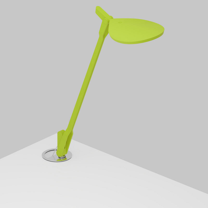Koncept SPY-W-MLG-USB-GRM LED Desk Lamp, Matte Leaf Green Finish - LightingWellCo