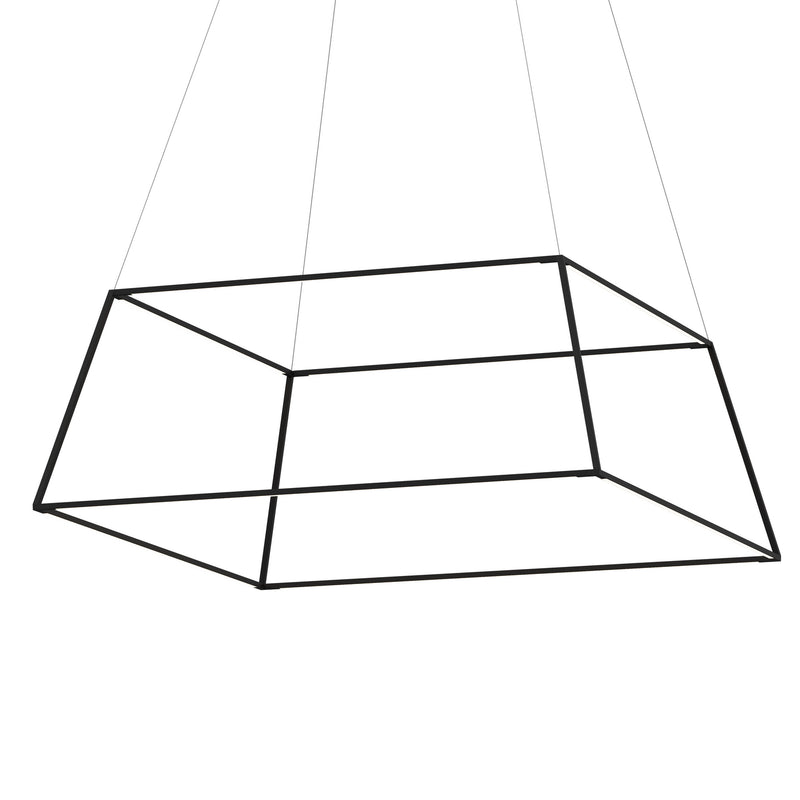 Koncept ZBP-48-RS-SW-MTB-CNP LED Pendant, Matte Black Finish - LightingWellCo