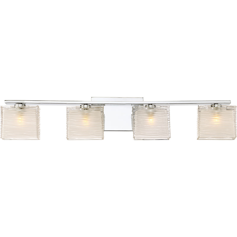 Quoizel WCP8604C Four Light Bath Fixture, Polished Chrome Finish - LightingWellCo