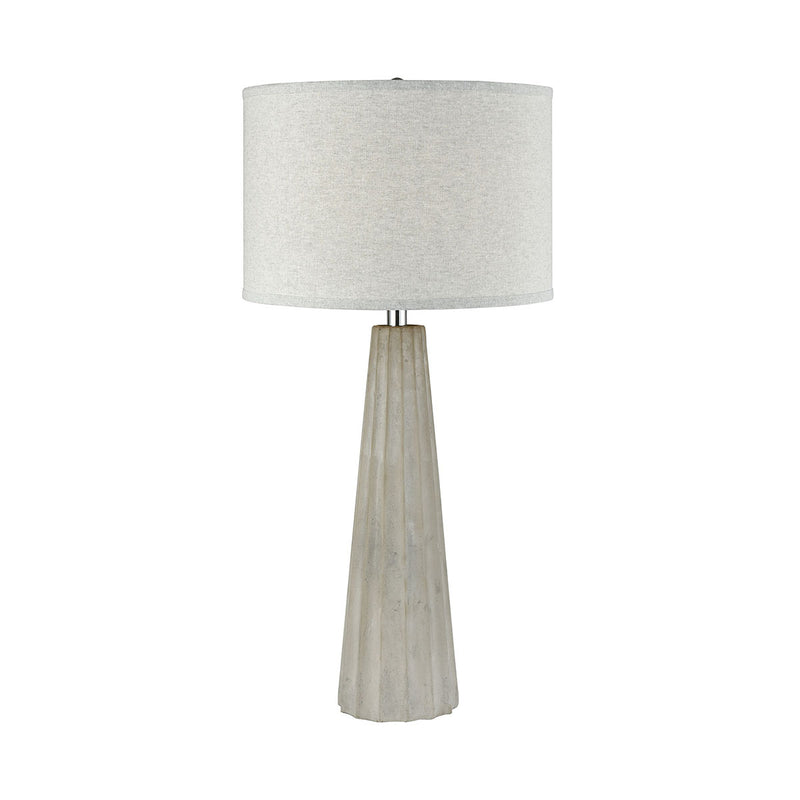 ELK Home 77027 One Light Table Lamp, Polished Concrete Finish-LightingWellCo