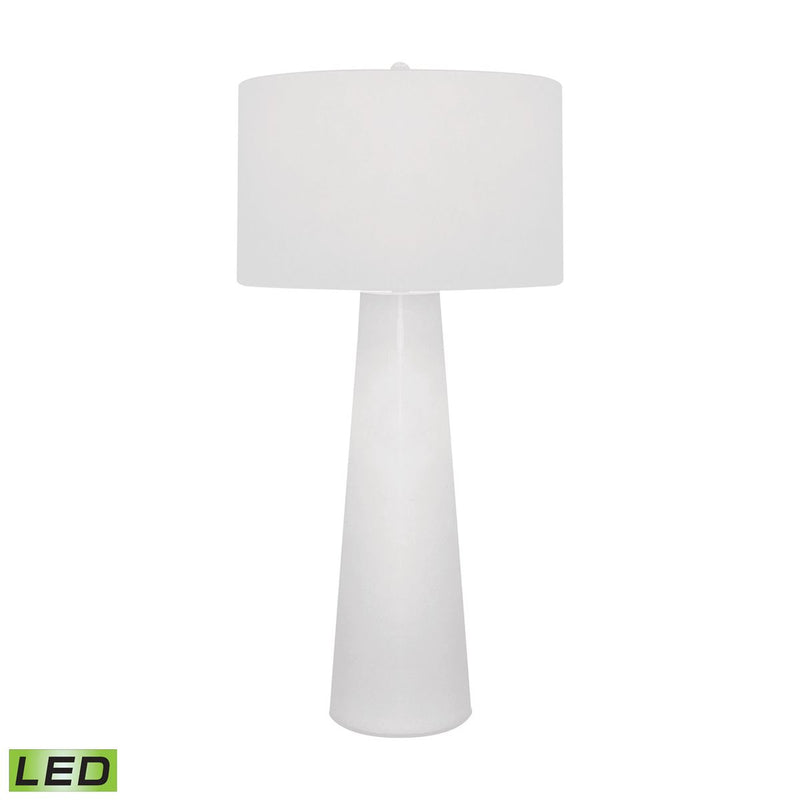 ELK Home 203-LED LED Table Lamp, White Finish - At LightingWellCo