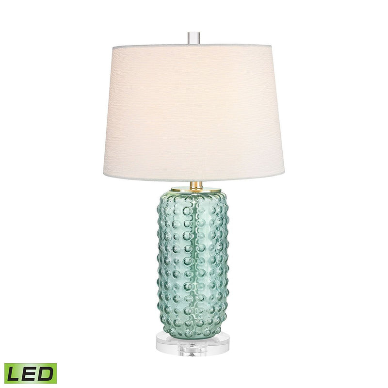 ELK Home D2924-LED LED Table Lamp, Green Finish-LightingWellCo