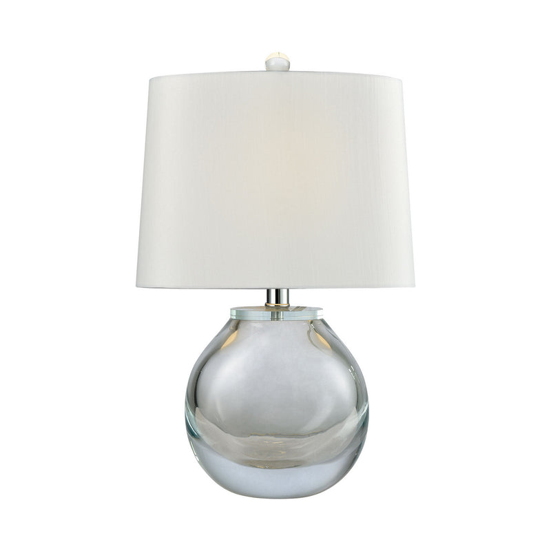 ELK Home D3854CL One Light Table Lamp, Clear Finish-LightingWellCo