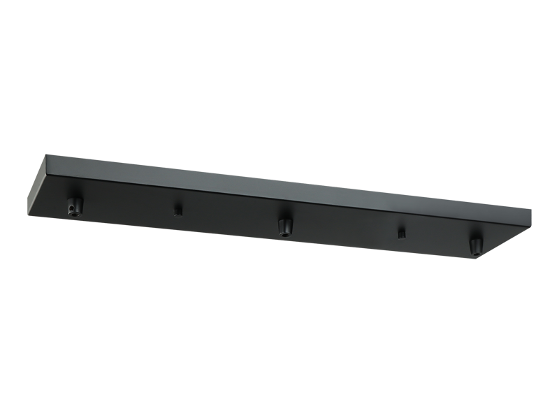 Matteo Lighting CP0203BK Multi Ceiling Canopy Light, Black Finish - LightingWellCo