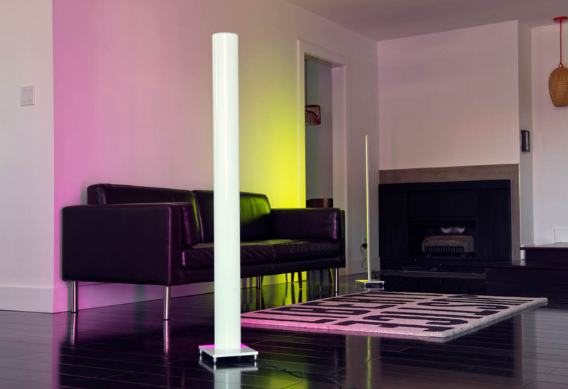 Koncept MC1-WHT-FLR LED Floor Lamp, White Finish - LightingWellCo