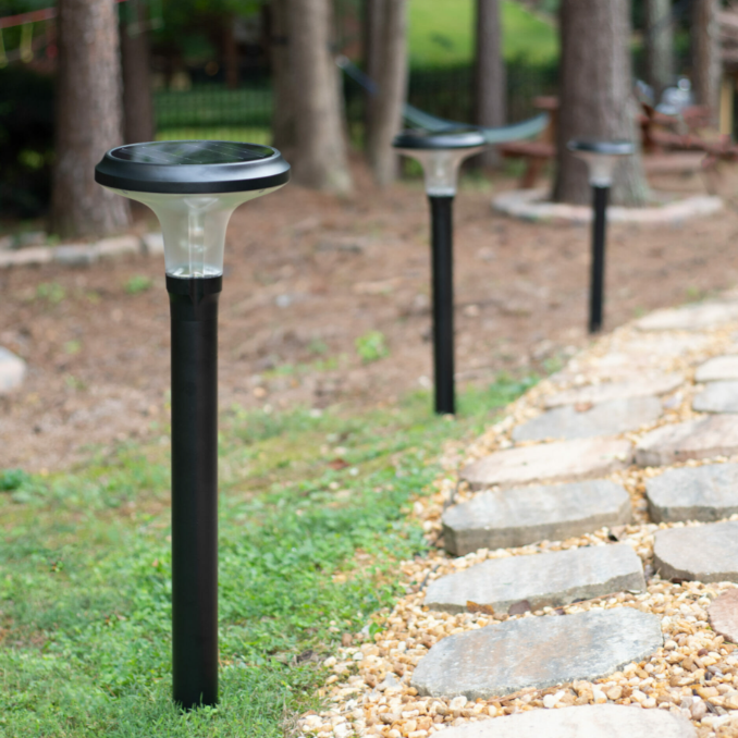 Gama Sonic 314B50000 Vantage Bollard Solar Pathway Light - LightingWellco