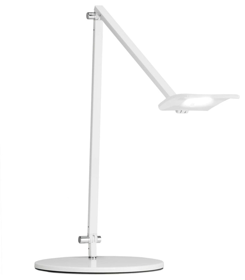 Koncept Mosso Pro Desk Lamp with Wireless Charging Base White - AR2001-WHT-QCB - LightingWellCo