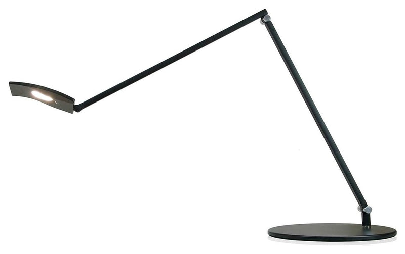 Koncept Mosso Pro Desk Lamp with USB Charging Base Metallic Black - AR2001-MBK-USB - LightingWellCo