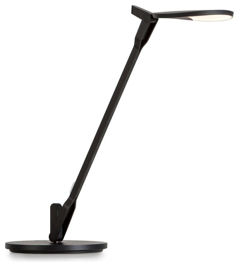 Koncept Splitty Desk Lamp with USB Charging Base Matte Black - SPY-W-MTB-USB-DSK - LightingWellCo