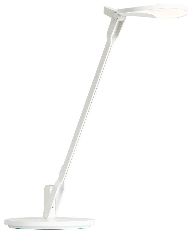 Koncept Splitty Desk Lamp with USB Charging Base Matte White - SPY-W-MWT-USB-DSK - LightingWellCo